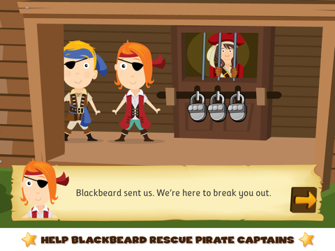 Screenshot #6 pour Pirate Phonics 2 : Kids learn to read!