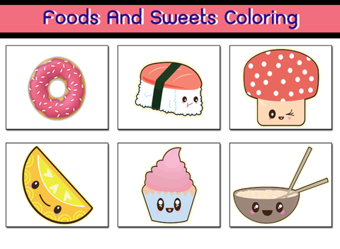 Design and Decorate Own Sweet On Coloring Bookのおすすめ画像2