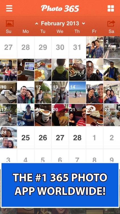 Photo 365 Lite - Everyday Photo Calendar For Your Life