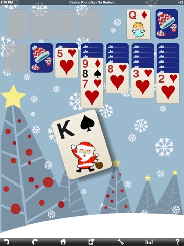 Christmas Solitaire HD Lite screenshot 2