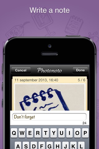Photonoto - memo snapshots screenshot 2