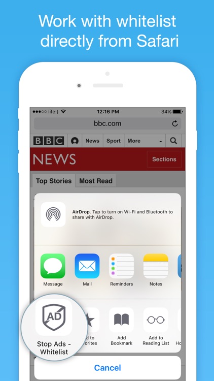 Stop Ads - The Ultimate Ad-Blocker for Safari screenshot-3