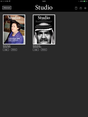 Rivista Studio per iPad screenshot 4