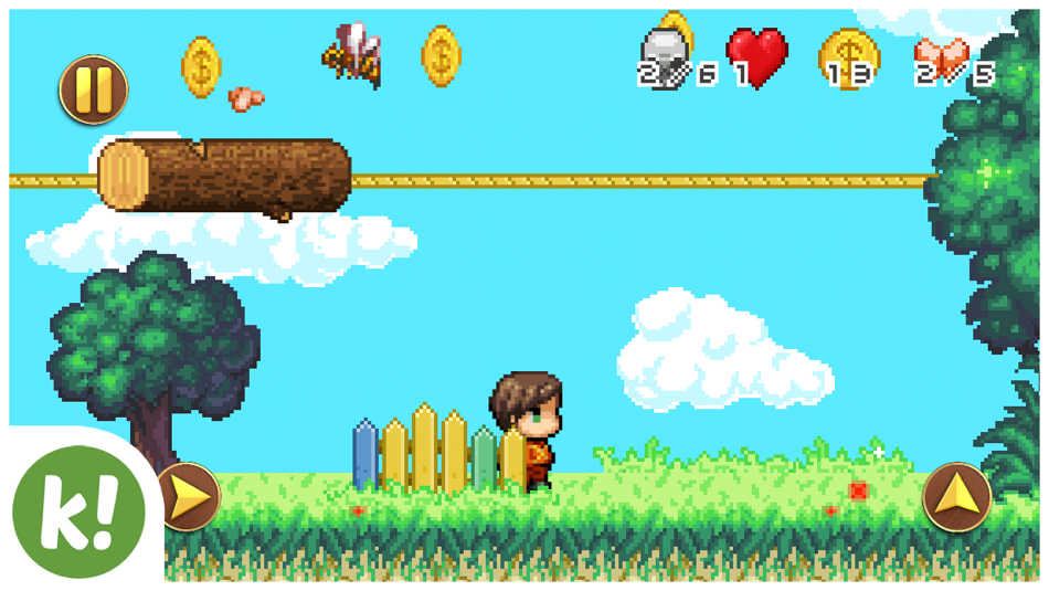 #2. Jacks World - Retro Platformer Jump'n'Run (iOS) 由: Tobias Kamber