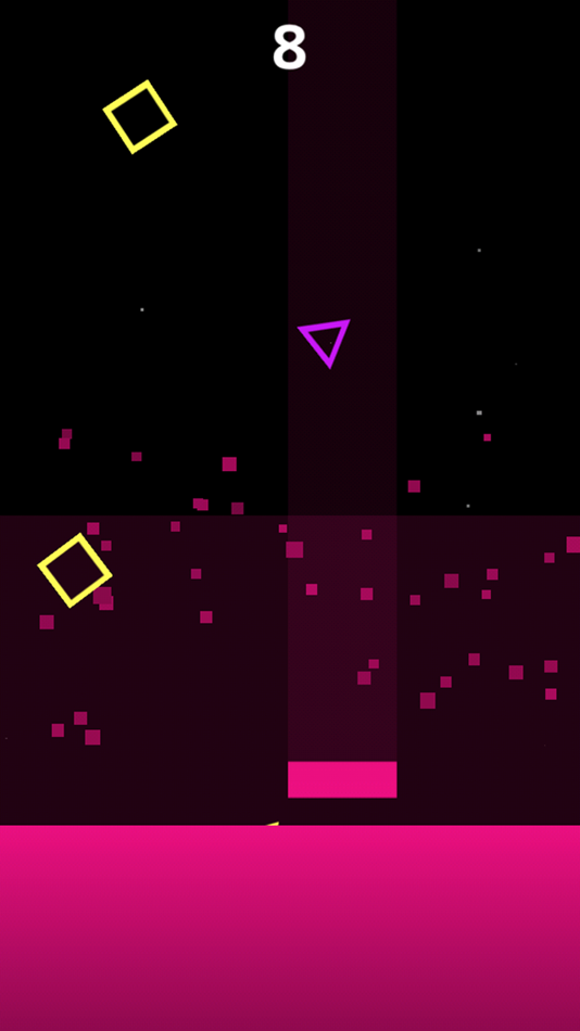#3. catch color geometry tiles - addictive arcade game (iOS) 由: 光耀 宁