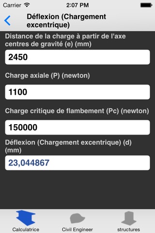 Beam Calculator screenshot 2