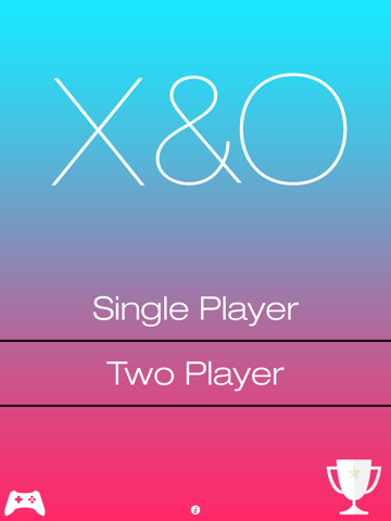 X and O iPad screenshot 1 - Entertainment app