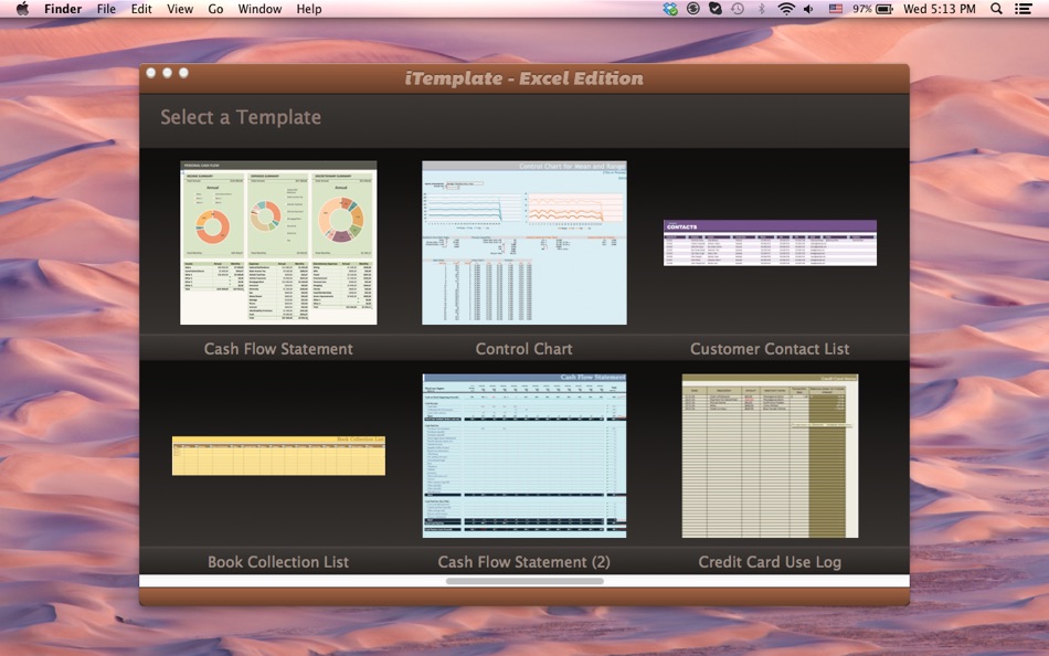 #2. iTemplate - Excel Edition for Mac OS X (macOS) 게시자: Israa Dorgham