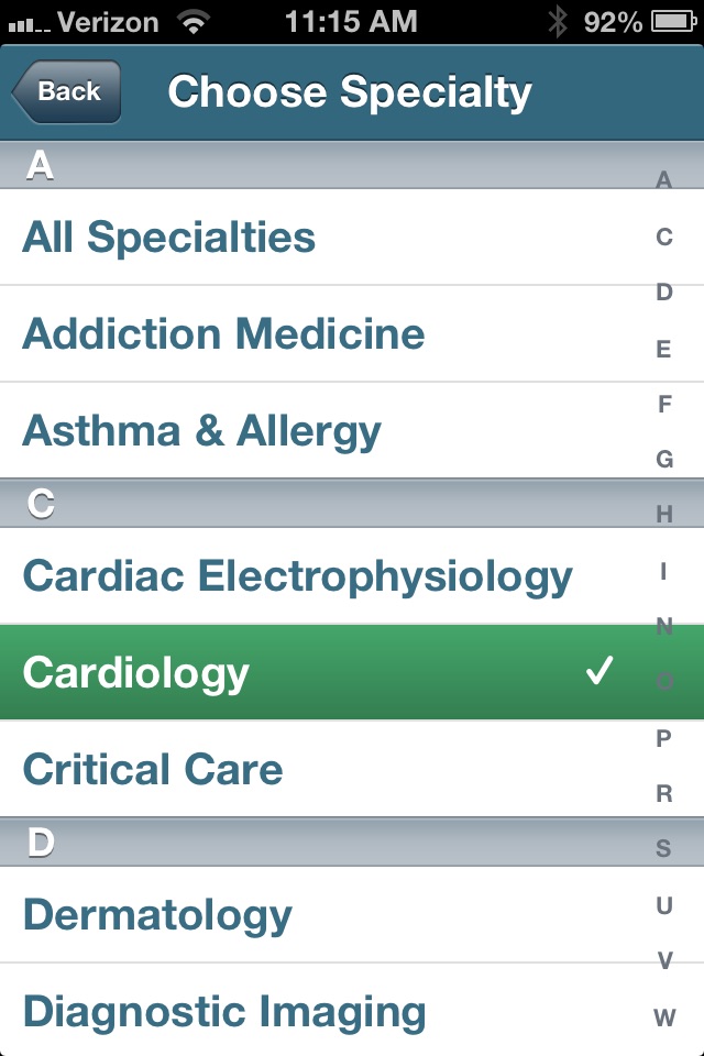 DMG Physician Finder screenshot 2