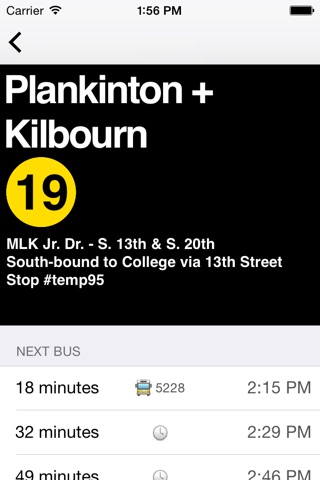 Bus MKE screenshot 4