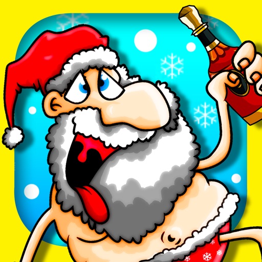 A Drunk Santa! FREE : Half Naked Hussle Game - By Dead Cool Apps icon