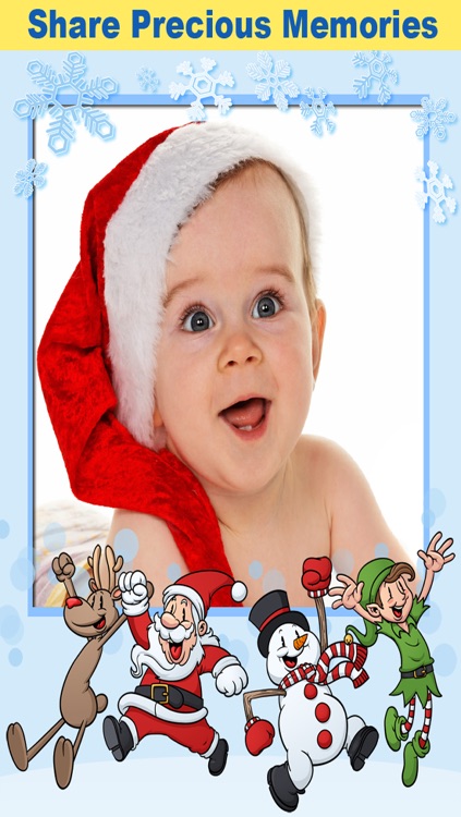 A Christmas Camera - Create Xmas Greeting Card & Winter Photo Collage With Audio Message HD screenshot-4