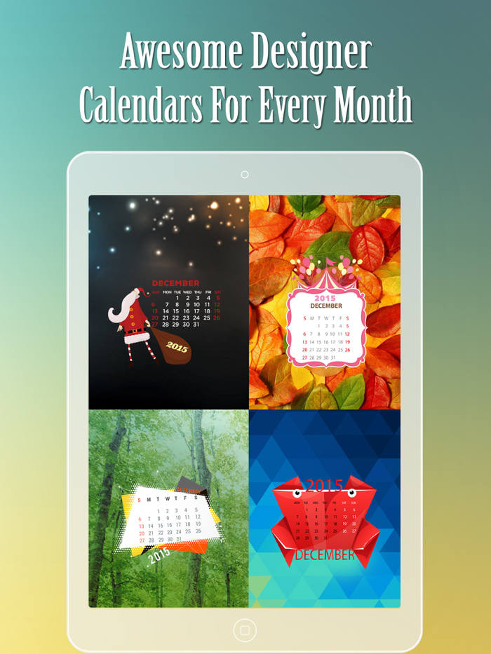 My Fancy Calendar Themes - Make Your Lock Screen Calendar Wallpapers