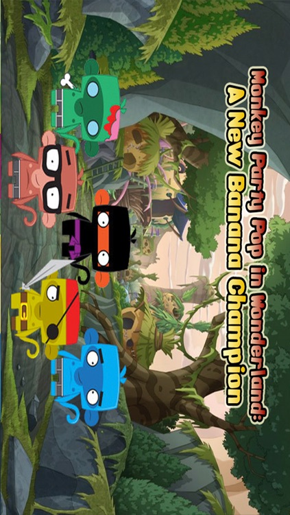 Monkey Party Pop in Wonderland: A New Banana Champion