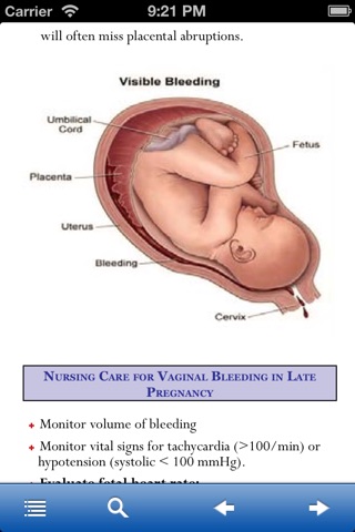 Obstetrics and Gynecology Nursing Manual screenshot 2