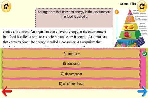 8th Grade Science Quiz # 2 : Practice Worksheets for home use and in school classrooms screenshot 3