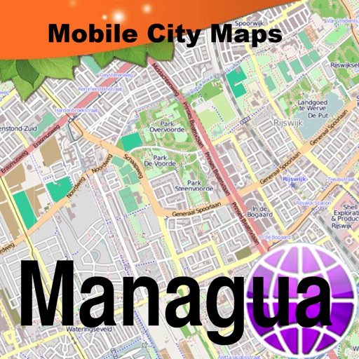 Managua Street Map