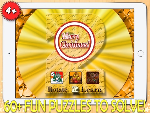 Rotate 2 Learn  HD – Full FREE Christmas Edition Puzzles screenshot 3