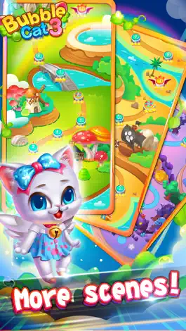 Game screenshot Bubble Cat 3 apk