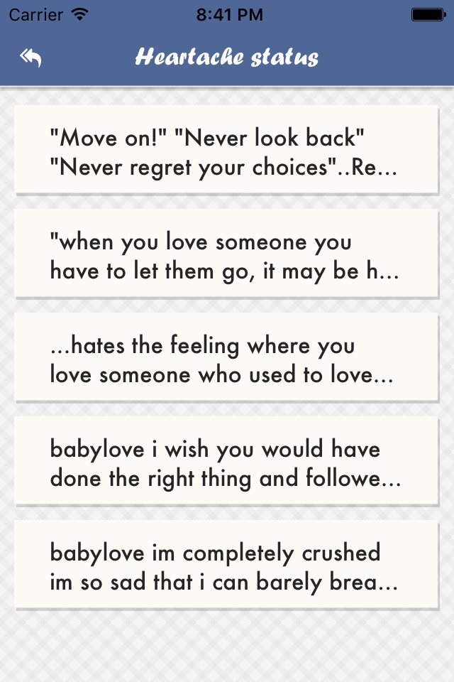 Amazing Status and Quotes - Cool Status,Funny,Groupon Status Collection screenshot 3