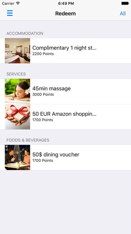 iRewards - Hotel Loyalty App