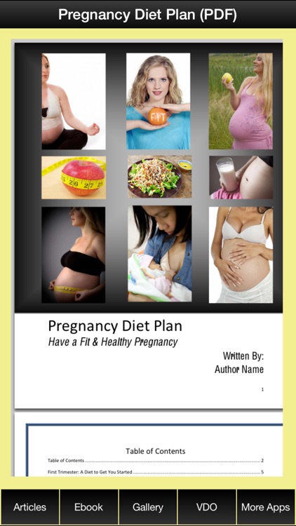Pregnancy Diet Plan - Have a Fit & Healthy Pregnancy !