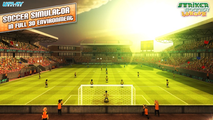 Striker Soccer London: your goal is the gold