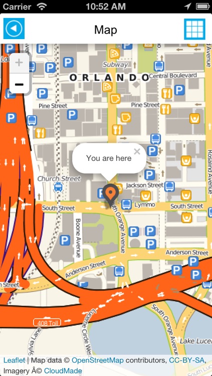 Orlando & Walt Disney World Resort offline map, guide, hotels