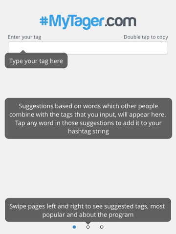 Screenshot #4 pour MyTager - Pick hashtags for Instagram and Twitter