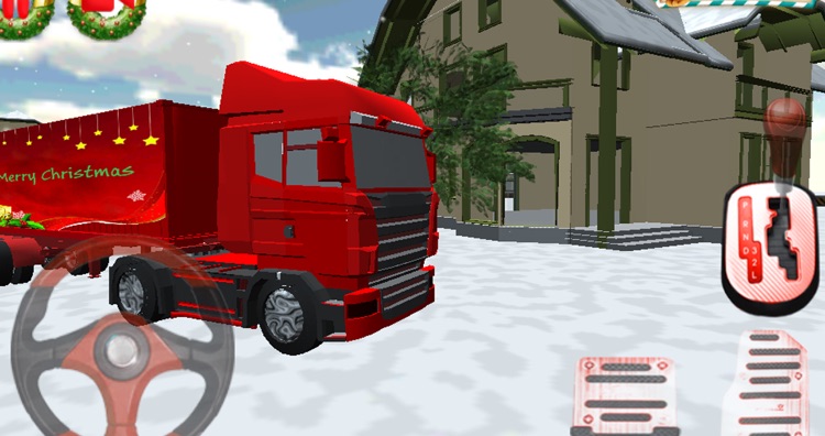 Christmas Truck Parking 3D