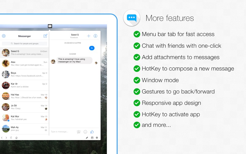 Messages for Messenger thumbnail 2
