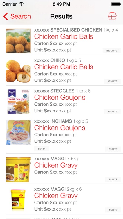 PFD Foods Online Ordering