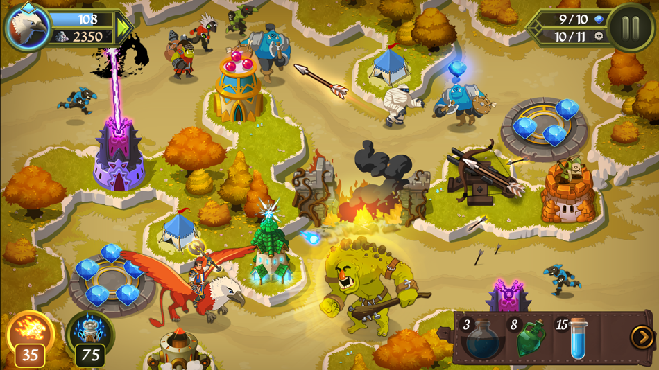 #5. Crystal Siege (iOS) 来自: FDG Entertainment GmbH & Co.KG