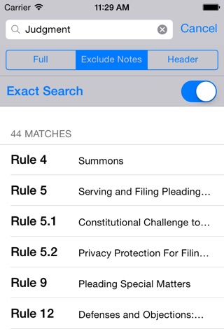 Federal Rules of Civil Procedure (FRCP) screenshot 2