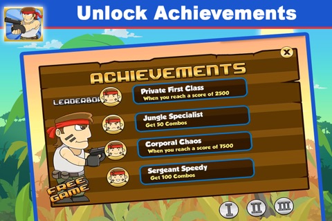 Adventurambo - Jumping Jungle Survival Puzzle Adventure Game screenshot 3