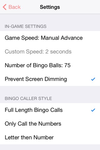 iBingo Caller - Play Bingo at Home with Friends!のおすすめ画像2