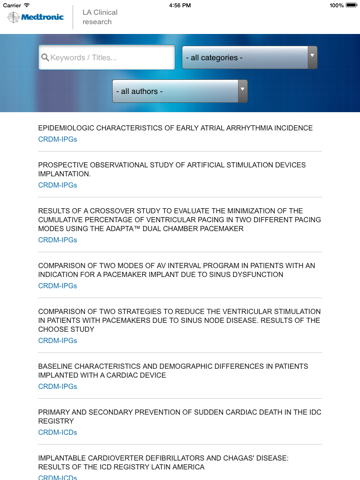 Screenshot #5 pour Medtronic Mobile Reference