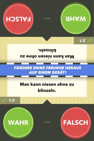 Wahr oder Falsch - Das Spiel screenshot 3