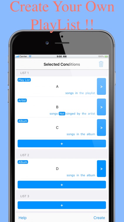 Play List Mixer ~The Easiest PlayList Maker~