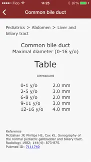 radref - normal values in diagnostic imaging iphone screenshot 3