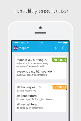 Swedish – English Dictionary screenshot 4
