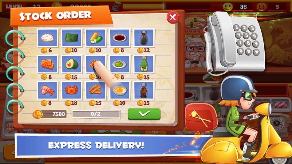 #4. Sushi Master Chef (iOS) 由: 晓翔 黄