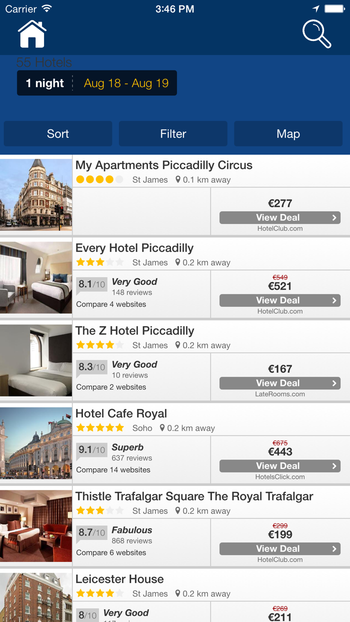 London Hotels  Hotels Tonight in London Search and Compare Price