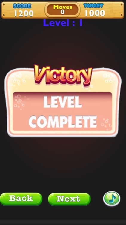 A Candy Crunch Match Three Puzzle Deluxe screenshot-4