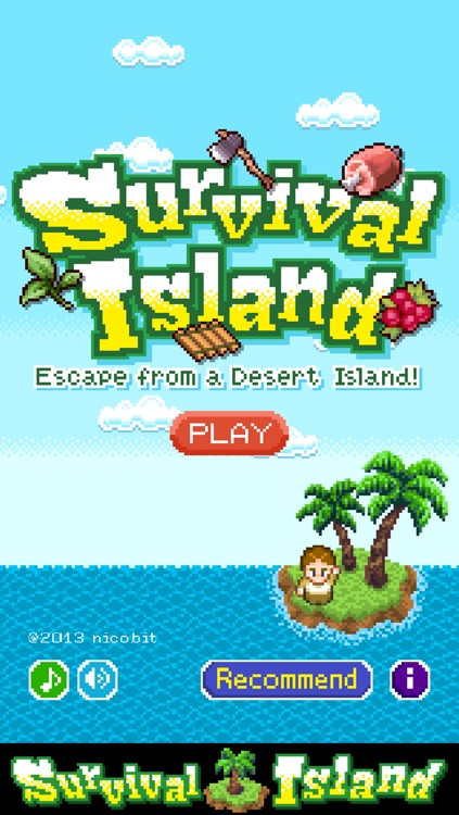 Survival Island ! - Escape from the desert island!