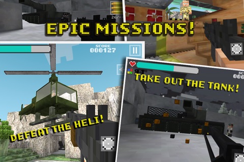 Block Gun 3D: Ghost Ops - Multiplayer Mini FPS Game screenshot 4