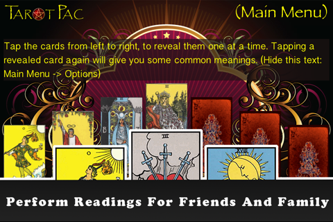 TarotPac Free Tarot Cards screenshot 2