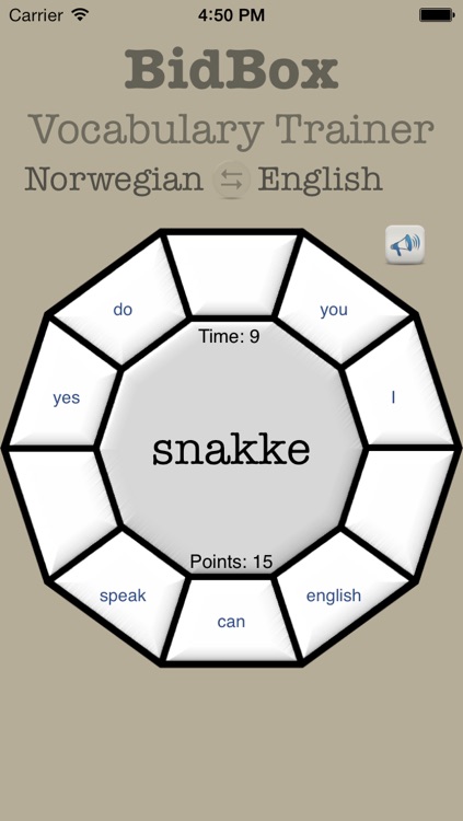 Vocabulary Trainer: English - Slovak