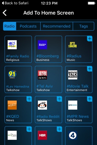 ROD - Radio on Demand. screenshot 3