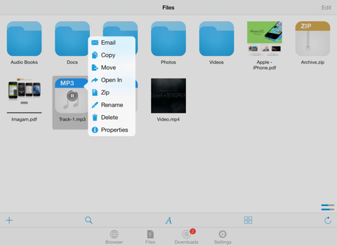 Screenshot #4 pour DownloadMate - Music, Video, File Downloader & Manager